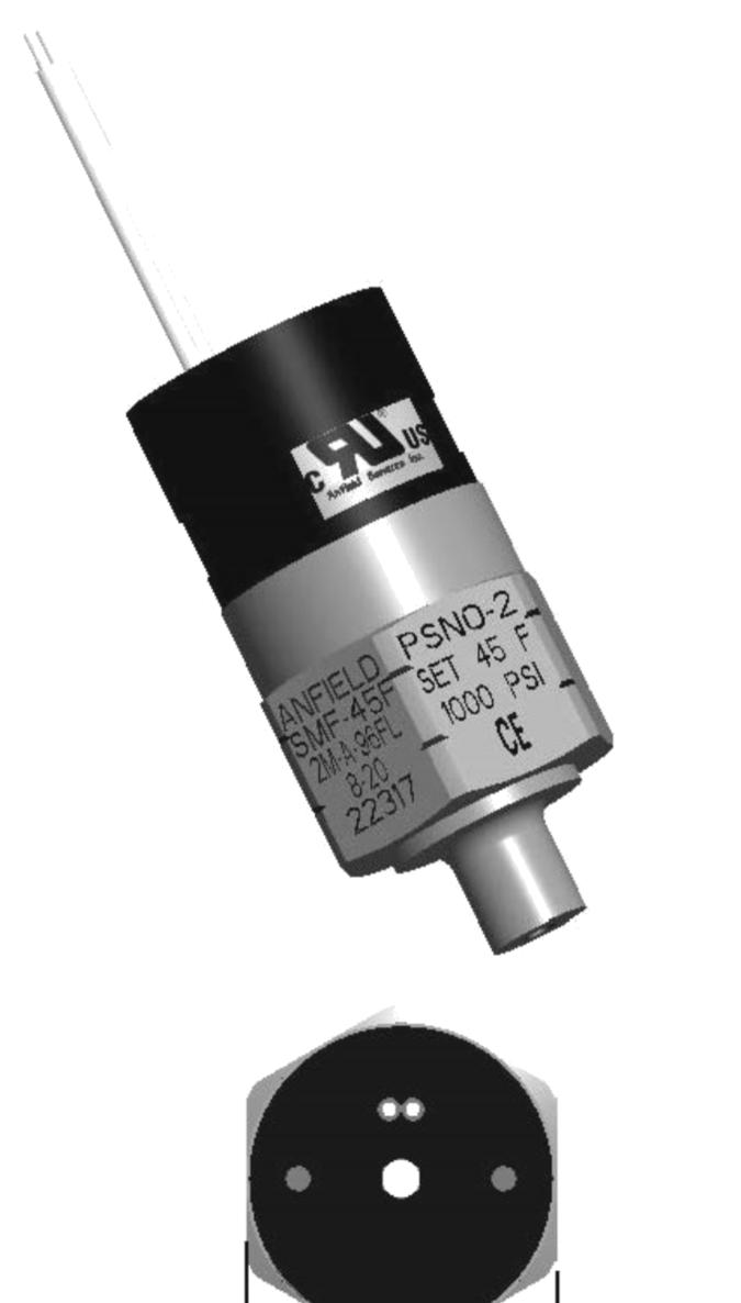 LOW PRESSURE SWITCH (PSNO-2) Pressure Switch Normally Open (PSNO-2) Complies with ASME A17.