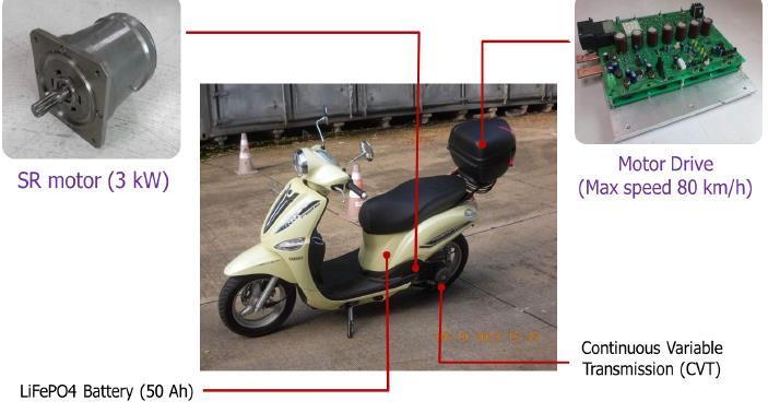 Example of EV R&Ds in Thailand Electric Motorcycle Development by National Electronics