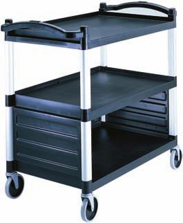 00 64010 Cambro utility cart Grey 1010 x 540 x 950mm 199.00 C 64011 Refuse container for utility cart 56.