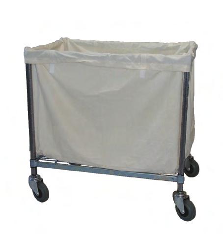 Trolleys CLEARING TROLLEY Stainless Steel Square Tube 4