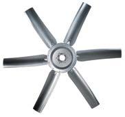 Each propeller type is designed for a wide variety of commercial market applications with static pressure capabilities from 0" to 1".