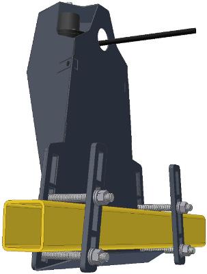forward of the boom. An example of this mounting is illustrated in Figure 13.