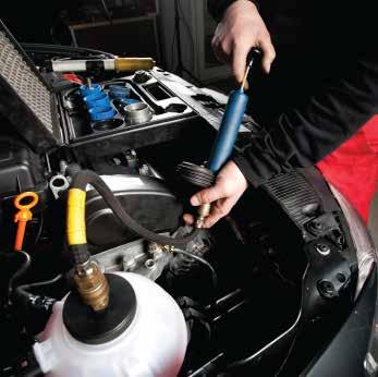 Sample Job Perform a Coolant System Inspection Maximum Time: 30 minutes Participant Activity: The participant will pressure test the engine cooling system, record the test