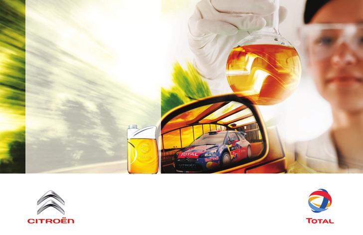 Practical information TOTAL & CITROËN Partners in performance and protecting the environment Innovation in the search for performance For over 40 year, the TOTAL Research and Development departments