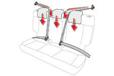 Ease of use and comfort Rear seats Bench seat with fixed one-piece cushion and folding one-piece backrest, or a bench seat with a one-piece cushion