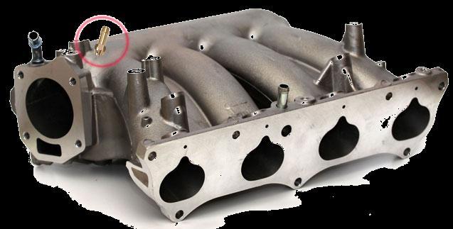 It fulfills an additional role which is vacuum measurement in the intake manifold (measurement of engine