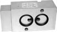 page 34 3.5 PN 411 701/P 411 121 Short-cut valve when using manual gearbox Y X PN 411 701 R X P 411 121 Y The PN 411 701 is made for direct assemblage to an actuator with 1/4 NAMUR-interface.
