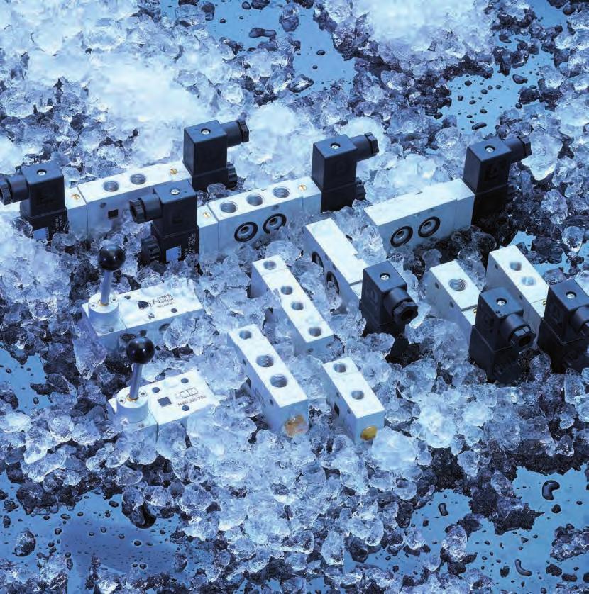 5. page 53 5. Hafner on the Rocks Low Temperature Valves Selected models are available for explosion hazardous environment. They are ATEX-Ex certified.