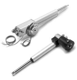 Linear actuators CAP The base for CAP positioning actuator series is the existing CAR linear actuator series and CAT Modular Range with a vast number of possibilities such as motors, front & rear