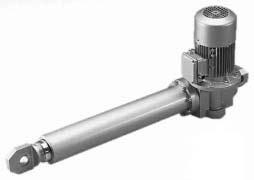 Linear actuators MAGFORCE The MAGFORCE line consists of spindle lifting drives with worm gears. They fulfil the highest demands for industrial and other applications.