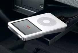 Provides ituitive cotrol of a ipod through the MMI ad multi-fuctio steerig wheel. It also replicates the ipod display o the scree, icludig track titles.
