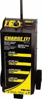 95 SOL-PL3750 6/12/24V Intelligent Automatic Charger/Engine Starter 6/12V charge rates: 60/40/15/5A 24V charge rates: 30/15/5A 12V engine starting Amps: 250A Cable: 72" / 12 AWG 2 year