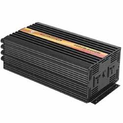 marine catalogue dc-ac converters PURE SINE WAVE INVERTERS DC-AC FEATURES - Power ON-OFF switch - Input voltage range: -15% ~ +25% - Output voltage regulation: ± 10% - Thermo control cooling fan -