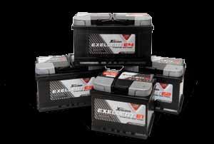 main characteristic of a starter battery is that they have big, thin, flat plates.