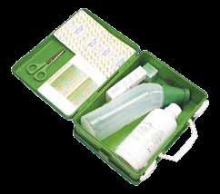 safety BAT/15212 First aid box (eye care): eye wash, fluid, compress, scissors,