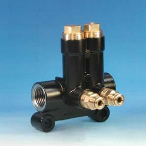 The pump delivers a maximum of 48 ccm of lubricant per stroke, enough for normally dimensioned centralized lubrication systems on trucks, buses, trailers and semitrailers.