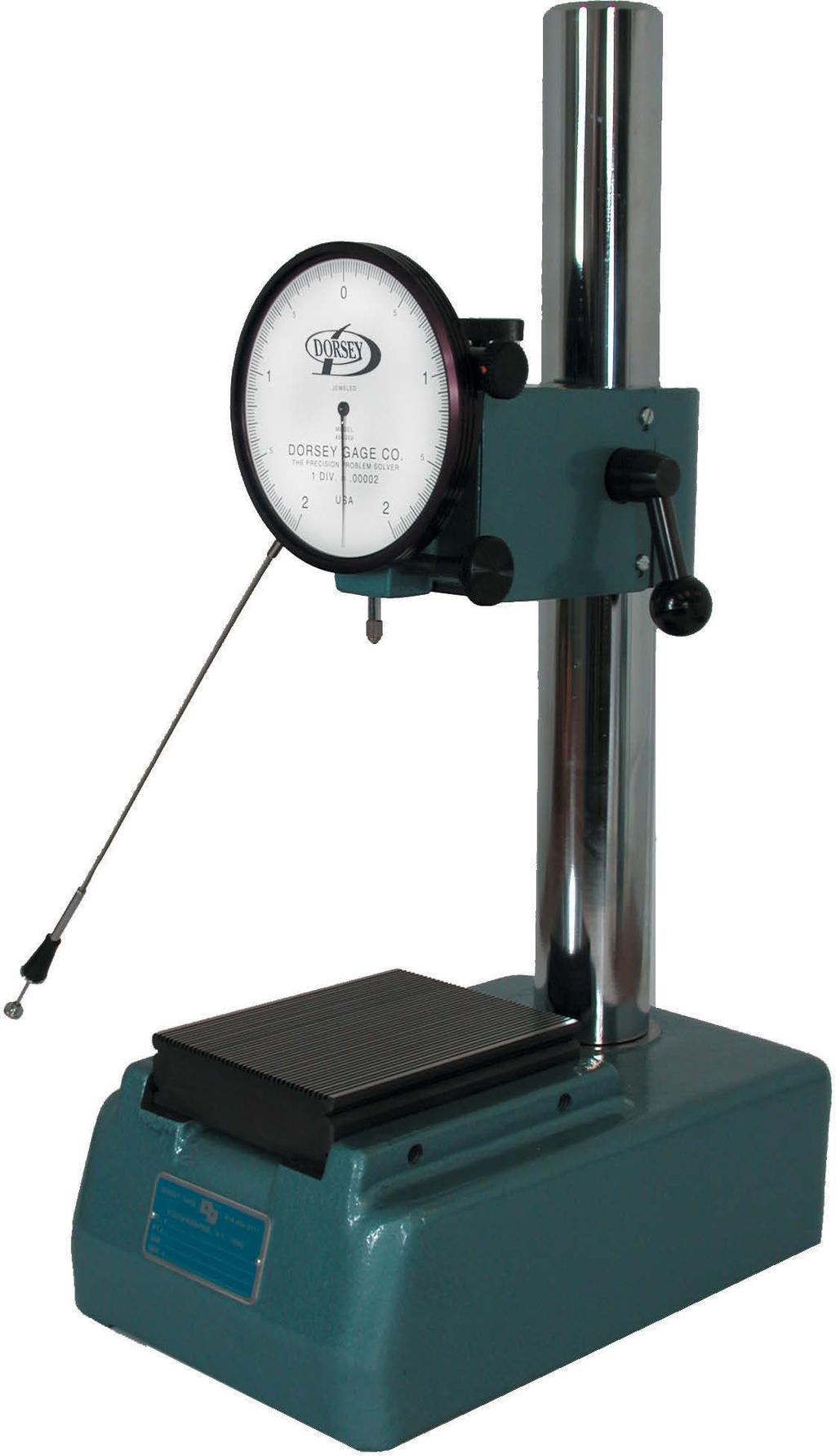 S3 Comparator Stand The S-3 precision comparator stand was designed for manufacturing areas requiring high accuracy, such as grinding and inspection departments.