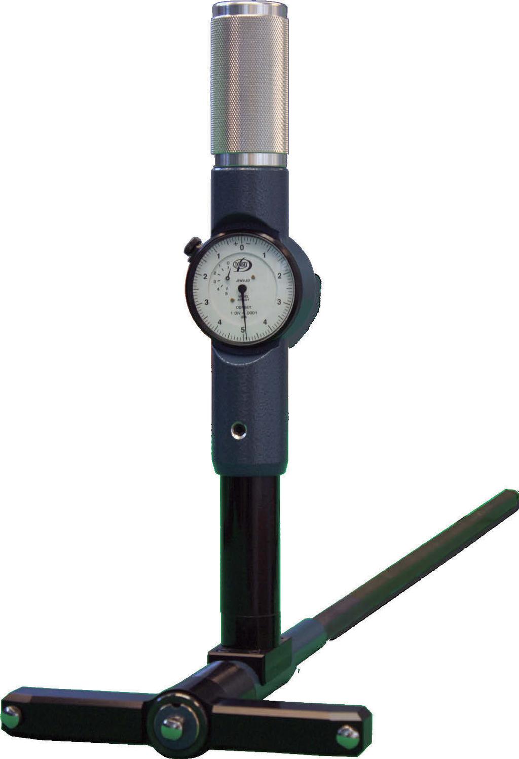Dorsey Standard Large Bore Gages A time proven design expanded to measure large bore sizes Style 1- Both models utilize the same robust 1