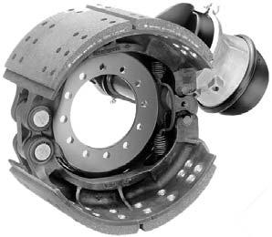 2 Introduction Cast+ Cam Brakes Cast+ cam brakes use single-piece cast shoes and thicker linings, which provide resistance to heat-related wear in heavy-duty coach and off-road applications. Figure 2.