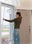 STORM DOOR INDEX FULL-VIEW Glass and screen interchange for seasonal ventilation RETRACTABLE SCREEN Screen disappears in top cassette when not in use VENTILATING Screen