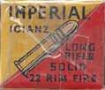 ICI Australia IMPERIAL CHEMICAL INDUSTRIES IMPERIAL LR-1.22 LONG RIFLE (HIGH VELOCITY). "ICI anz".