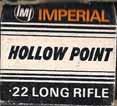IMI Australia IMPERIAL METAL INDUSTRIES IMPERIAL LR-1.22 LONG RIFLE (HIGH VELOCITY HOLLOW POINT).