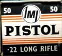 IMI Australia IMPERIAL METAL INDUSTRIES PISTOL LR-8.22 LONG RIFLE (TARGET). "PISTOL".