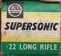 IMI Australia IMPERIAL METAL INDUSTRIES SUPERSONIC LR-1.22 LONG RIFLE (HIGH VELOCITY). "SUPERSONIC".
