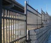steel fence that delivers on both levels.