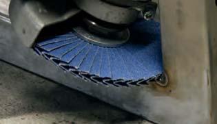 SPECIALITY FLAP DISCS AND WHEELS FOR ANGLE GRINDERS Threaded Abrasive Flap Wheels This latest version has a 5/8-11