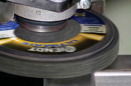 800 5 Wendt Unitized Discs provide an extreme long life combined with to polishing.