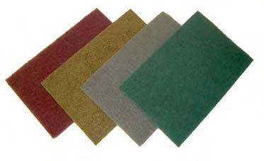 non-aggressive cleaning on delicate surfaces Dimensions Length) Abrasive Type Grade Part No.