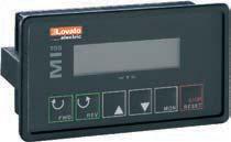 1 character-2 line display. able excluded ❷ MITOSVTO Remote control panel for 1 0.200 quantities retention and control of a system (PI: pressure, temperature, etc). IP5. 1 character-2 line display.