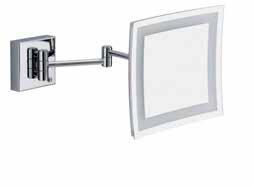 SER 600 Specchio ingranditore orientabile da muro  SER 600A Specchio ingranditore