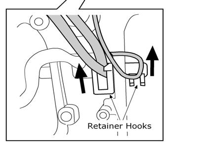 29 26) Steering wheel assembly removal. a) Disconnect steering wheel control harness connector.