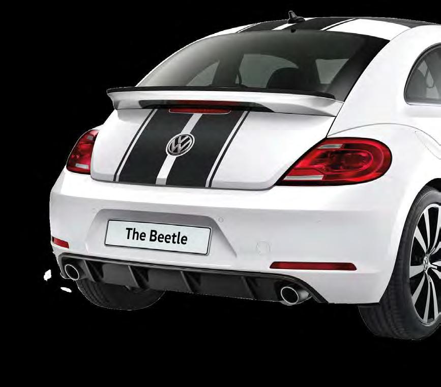 Its distinctive sporty look significantly enhances the tail end of the vehicle while