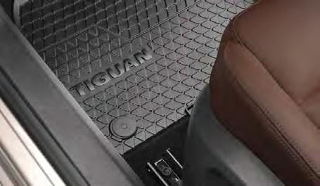 00 REAR CARPET MATS The high quality Volkswagen Original textile foot mats are perfectly shaped to fit your vehicle