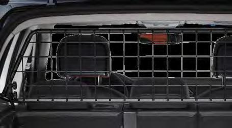 00 PARTITION GRILLE (DOG GUARD) Keep your best friend happily in the back with