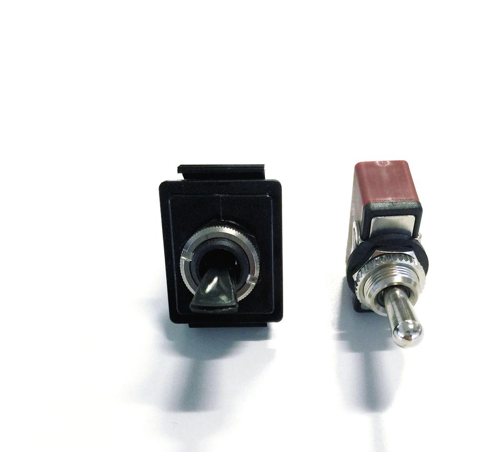 Toggle Switches Well known for their quality and reliability, Bulgin s toggle switches are cost effective solutions to many existing applications.