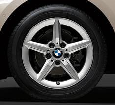 [ 01 ] 16" light alloy wheels V-spoke style 378, 7 J x 16 with 205/55 R 16 tyres (standard on 218i,