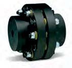 High torque couplings are typically used on the output side of gearboxes.