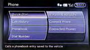 Bluetooth System with Navigation* (if so equipped) CONNECTING PROCEDURE The vehicle must be stationary when connecting the cellular phone. 1.
