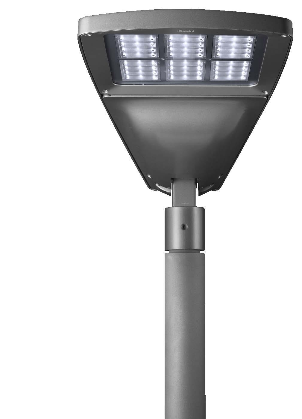 Wow is an intelligent urban lighting system with the latest technology: electronics that adapt to the