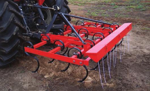 tractors up to 60 hp Fixed leg length Optional pipe layer takes 2 poly pipe Suits cat 1 DAKENAG CULTIVATORS & C SEEDERS The Dakenag C Seeder can handle a variety of seeds and is a cheap effective