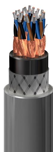 EXZHELLENT 606 Type S1/S5 RFOU (i) MAIN USES AND FEATURES Armoured, individually screened pairs/triples cables for installation in offshore applications with special performances on flame spread and