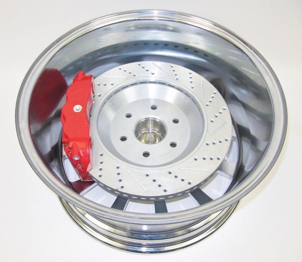 ALWAYS PERFORM A COMPATABILITY TEST PRIOR TO BEGINNING THE INSTALLATION OF ANY BRAKE SYSTEM OR UPSIZED ROTOR UPGRADE.