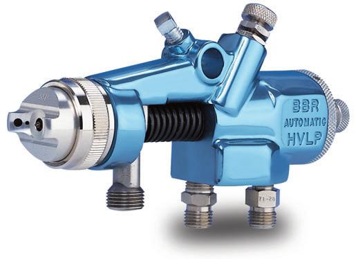 MACH 1A & 1AR HVLP MACH 1A Incorporating some of the best features of our award winning MACH 1 HVLP spray gun, the MACH 1A Automatic offers total control of atomizing air pressure, side port air,