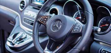 leather interior, the V-Class was developed and perfected down