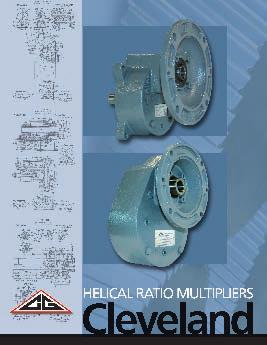 Catalog #12 Inline Helical Ratio Multipliers Create Double Reduction Helical Worm gear units from stock components.