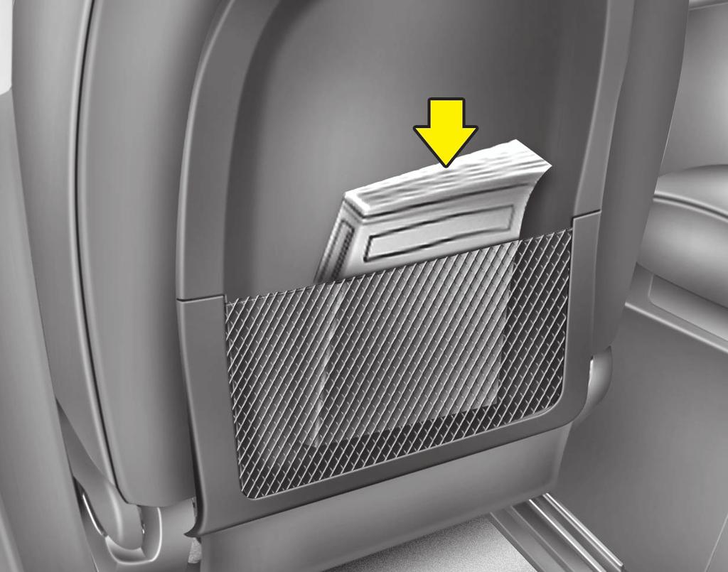Rear seat adjustment Folding the rear seat The rear seatbacks (or cushions) may be folded to facilitate carrying long items or to increase the luggage capacity of the vehicle.